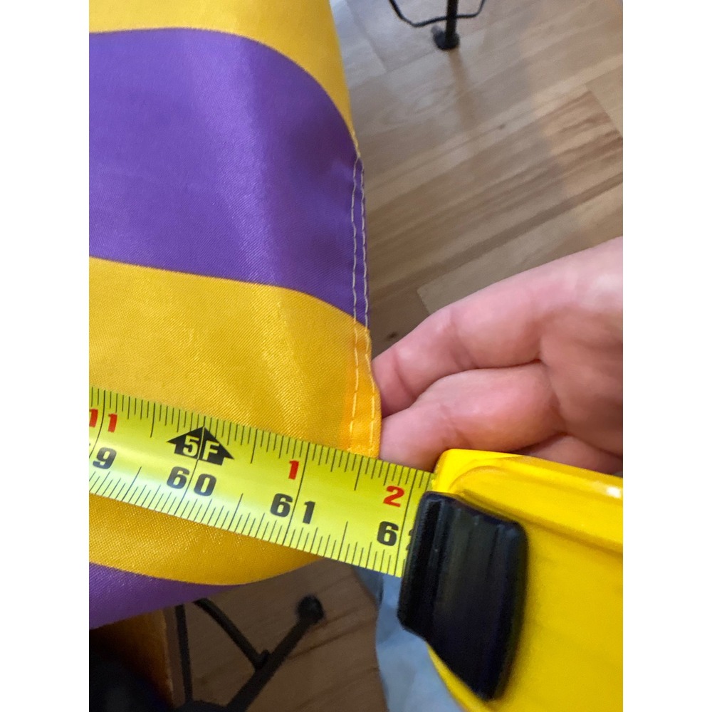 LSU Tigers Flag Purple Gold American Style College Football Fan Gear - Picture 4 of 4